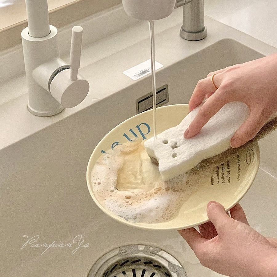 スポンジ キッチン 猫 4個セット 全4色 キッチンスポンジ 長持ち 洗いやすい かわいい おすすめの使い方 3か月ローテーション 食器洗いスポンジ 食器 皿洗い 台所 風呂 エコ素材 収納しやすい まとめ買い 食器用 水回り用 コーヒーメイク用