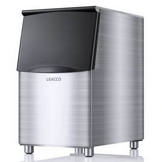 Leacco Commercial Ice Maker Storage Bin, 350 lb Storage Compacity