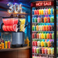 Commercial Slushie Machine, Margarita Daiquiri Wine Frappe Slush Frozen Drink Machine, 30L